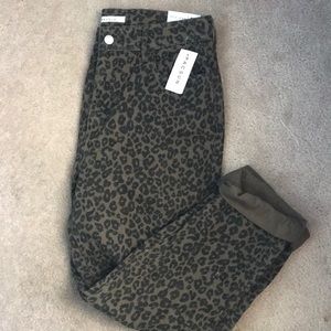 Pacsun Leopard Print Mom Jean